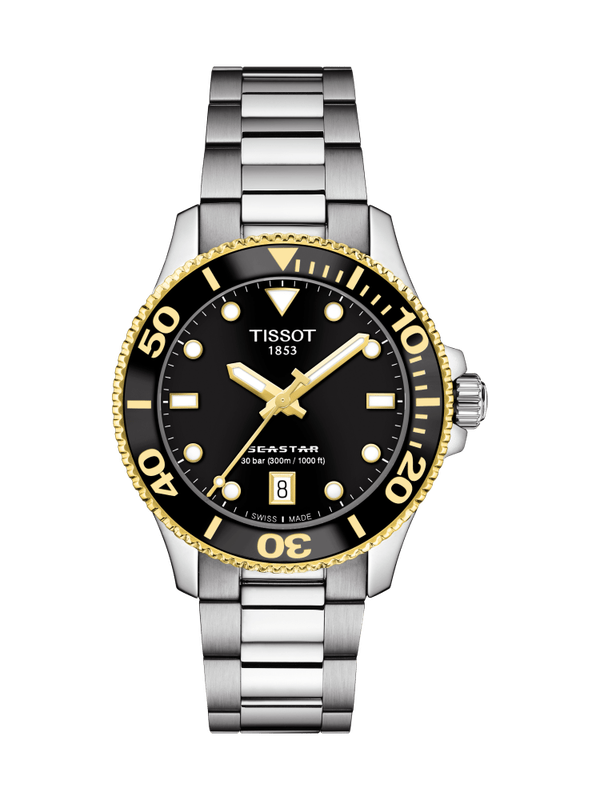 Tissot T-Sport Seastar 1000 Quartz 36mm bicolor T120.210.22.051.00