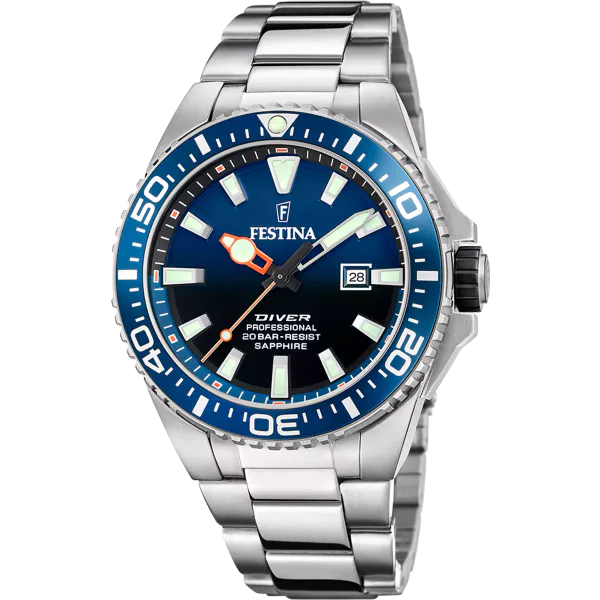 FESTINA HERREN UHR F20663/1 BLAU